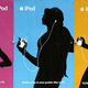 Apple iPod earbud ad